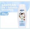 Sanosan Natural Kids 2-in-1 Shower and Shampoo 250 ml